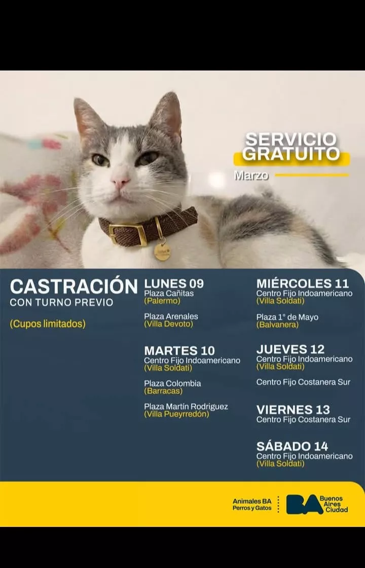 Servicio de Castración